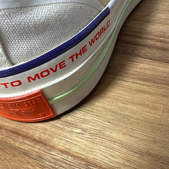 PIGALLE x Converse Chuck 70 Ox Barley Volt Low Top Sneakers Women's size 10 - Picture 7 of 12